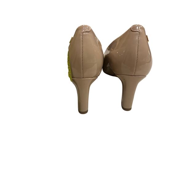 Vionic Mia Pump Heels Shoes Women's Size 8 Nude Block Heel Office Career Casual - Picture 6 of 12